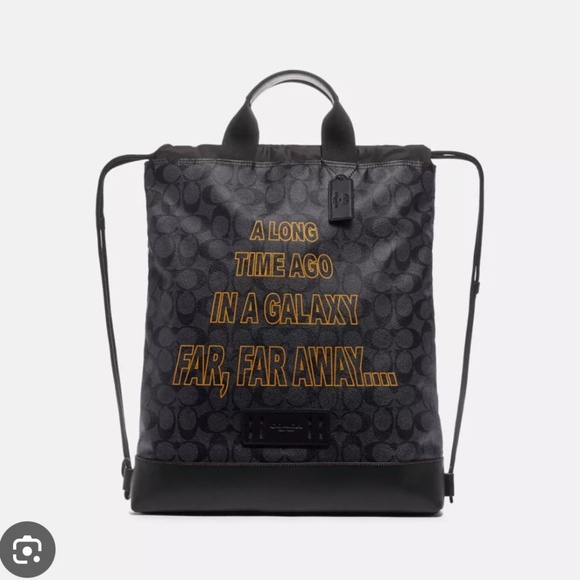 Coach Handbags - NWT Rare Coach Star Wars Drawstring Bag